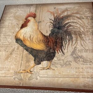 Rustic Rooster Wall Art